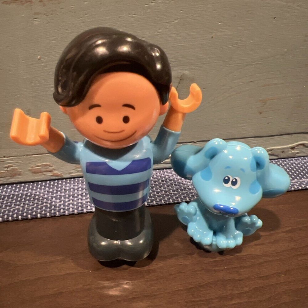 LeapFrog Builders JOSH AND BLUE Blues Clues Alphabet Train Replacement‎ figures